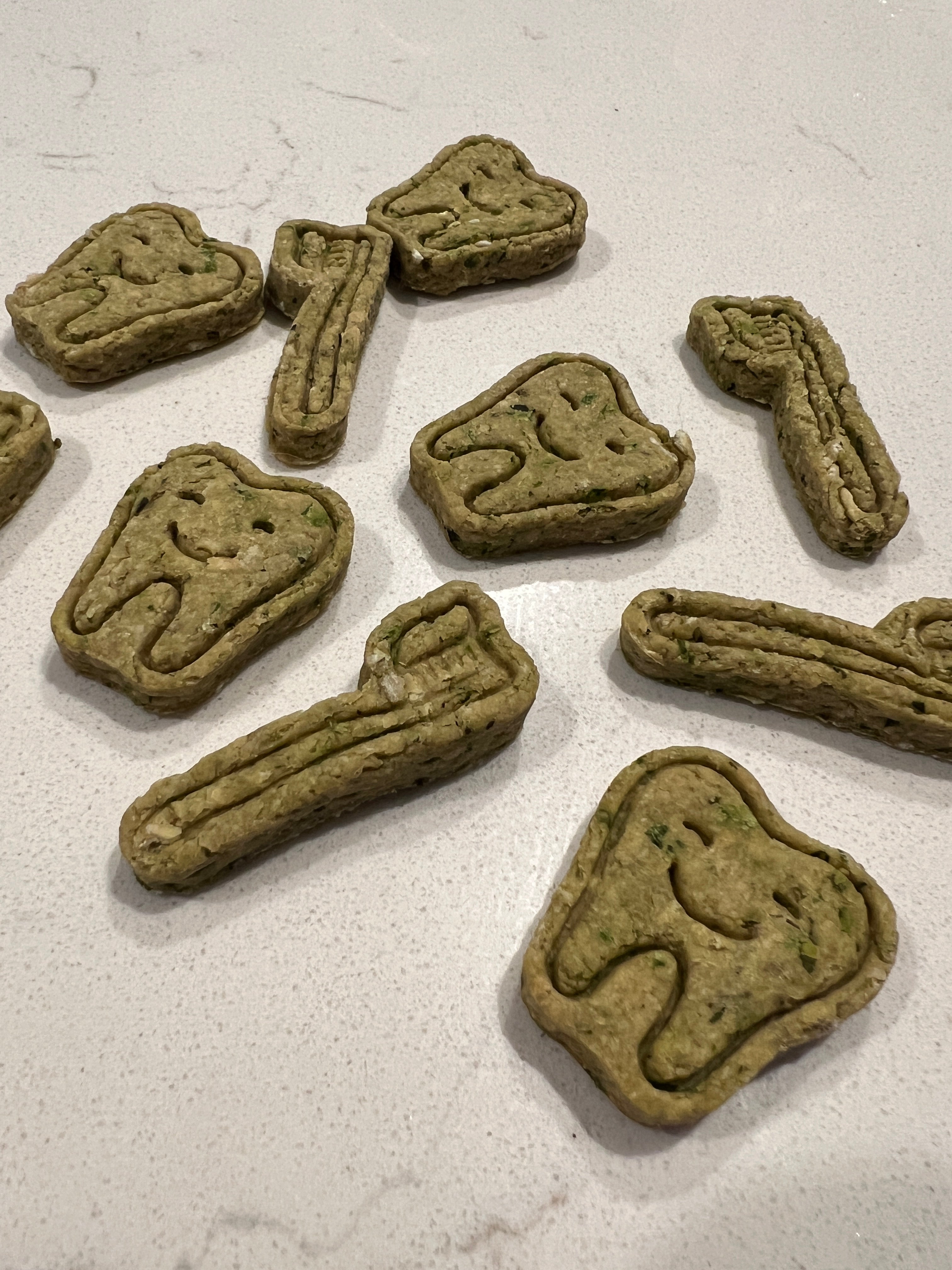 Minty Muncher Biscuits