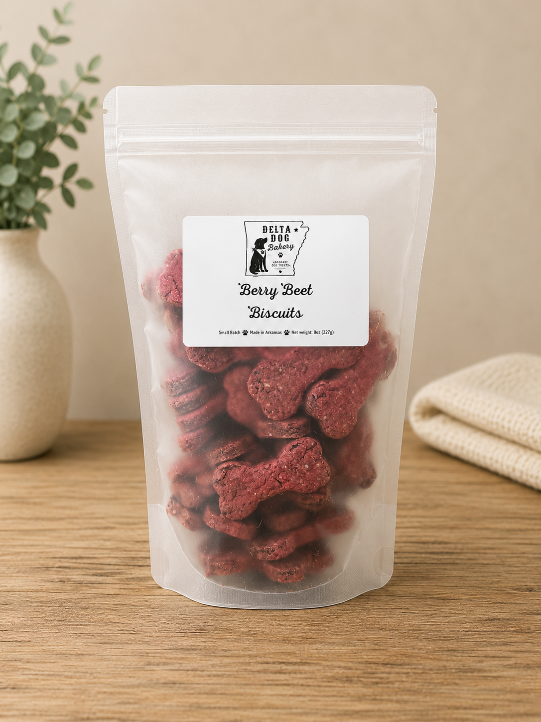 Berry Beet Biscuits